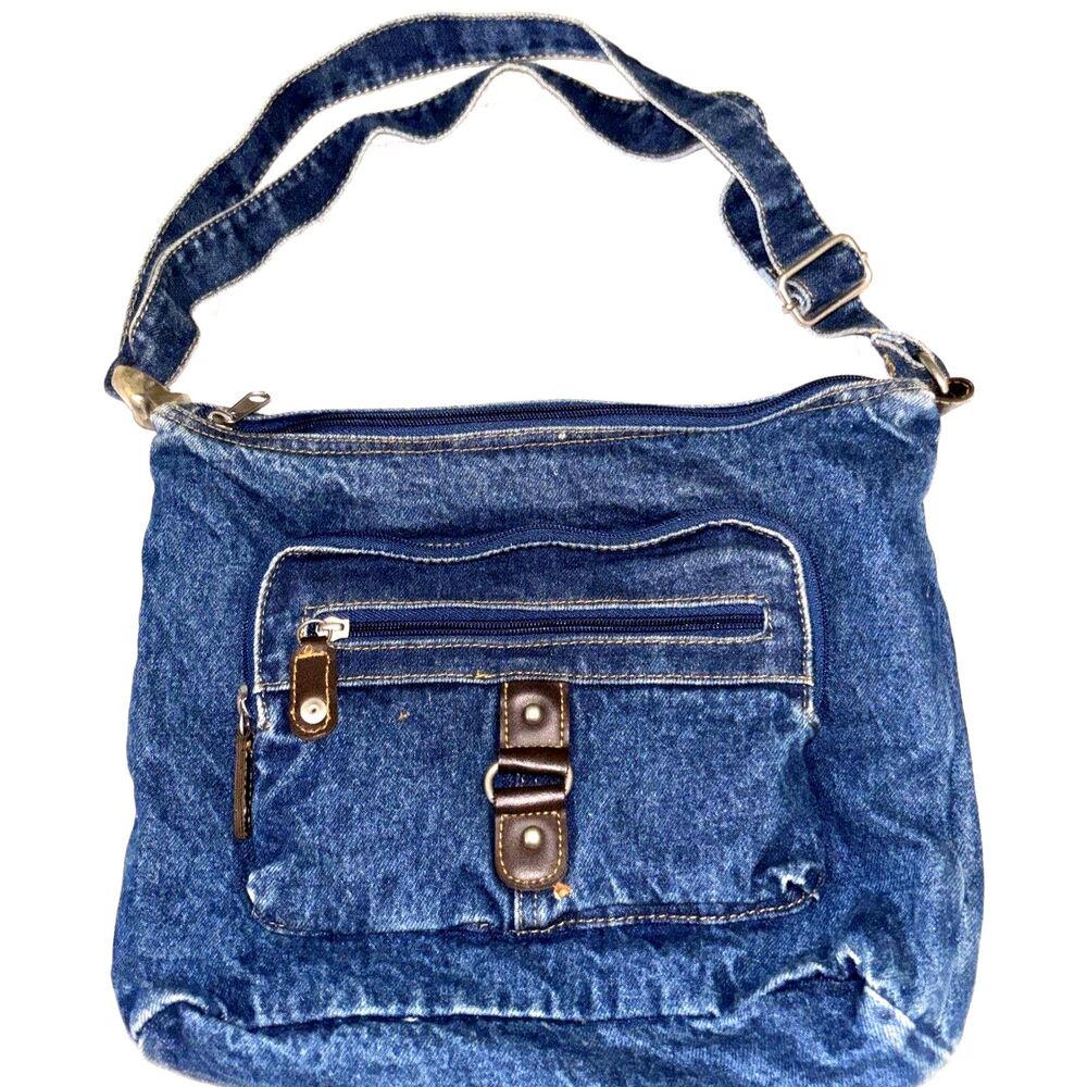 Vintage 80’s Style Unbranded Hobo Shoulder Small Carryall Purse